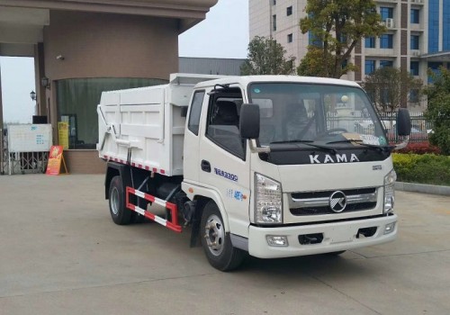 凱馬4噸壓縮對接式垃圾車